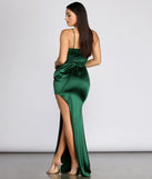 Ellen Formal Satin Dress
