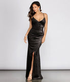 Sonia Glitter Velvet Dress