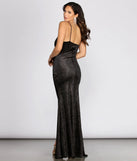 Sonia Glitter Velvet Dress