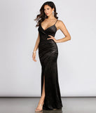 Sonia Glitter Velvet Dress