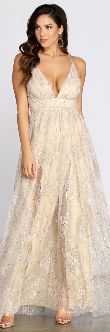 Palmer Lace A-Line Dress