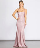 Tanna Formal Lattice Glitter Dress