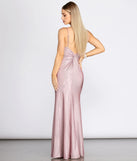 Tara Formal Knot Glitter Dress
