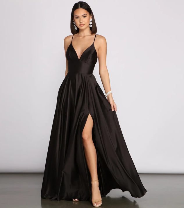 Jackie Formal High Slit Dress