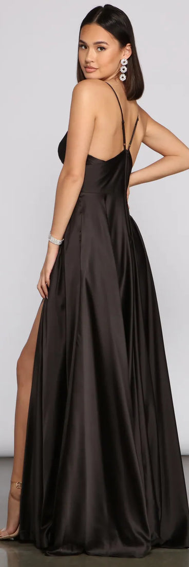 Jackie Formal High Slit Dress