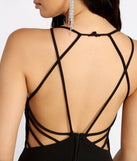 Palmira Formal Caged Back Dress