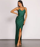 Nicki Formal Wrap Sleeveless Dress