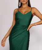 Nicki Formal Wrap Sleeveless Dress