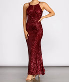 Angelina Formal Sequin Dress