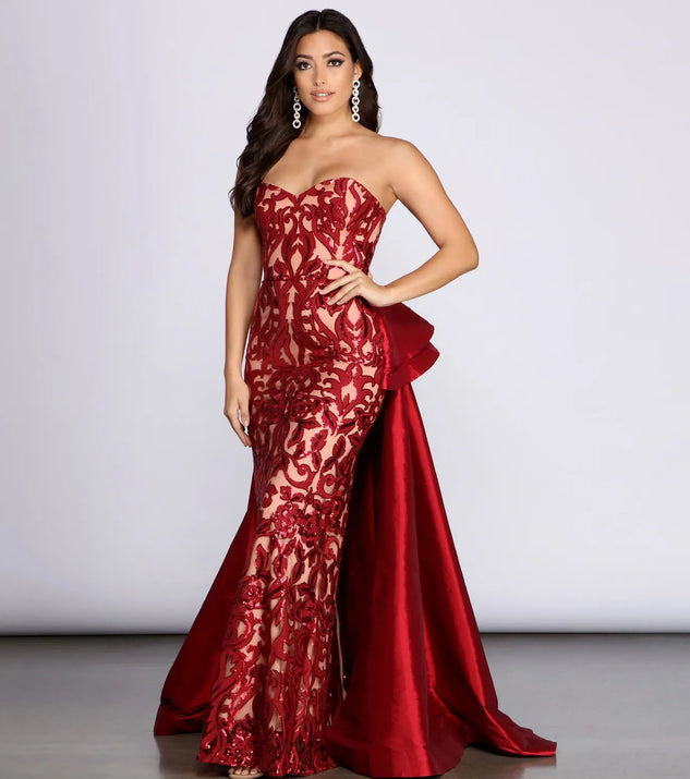 Galina Formal Sleeveless Sequin Dress
