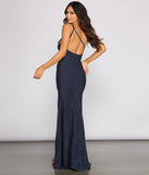 Yuri One Shoulder Lurex Dress