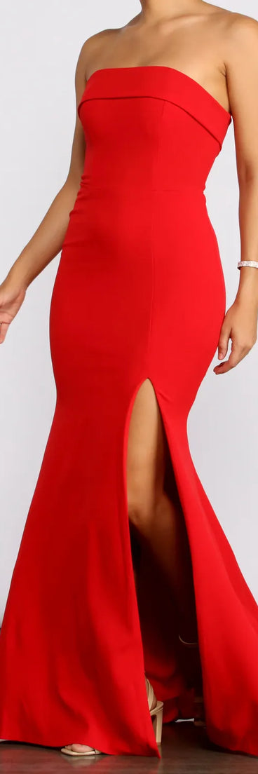 Lana Formal High Slit Dress
