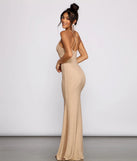Sutton Formal Lurex X-Back Dress