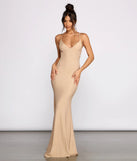Sutton Formal Lurex X-Back Dress