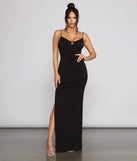 Maren Formal High Slit Dress