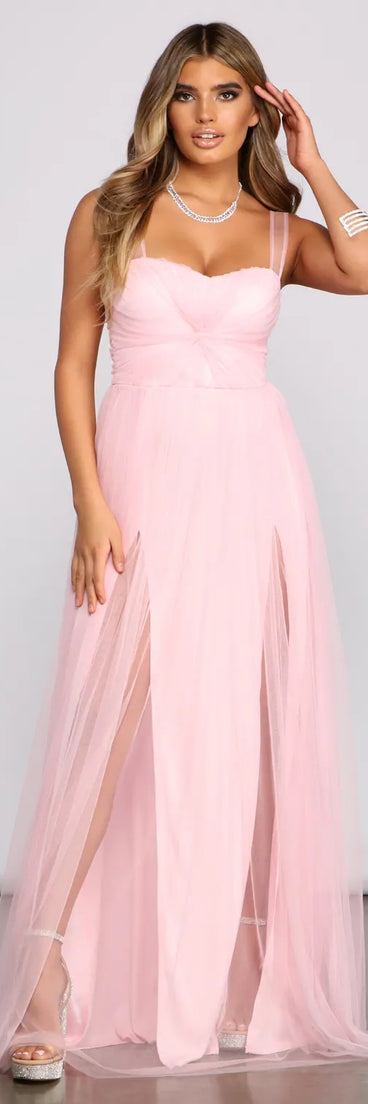 Vanessa Sweetheart A-Line Tulle Dress
