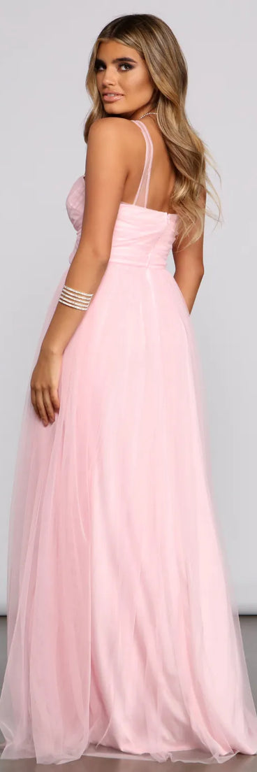 Vanessa Sweetheart A-Line Tulle Dress