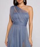 Rebecca Tulle A-Line Formal Dress