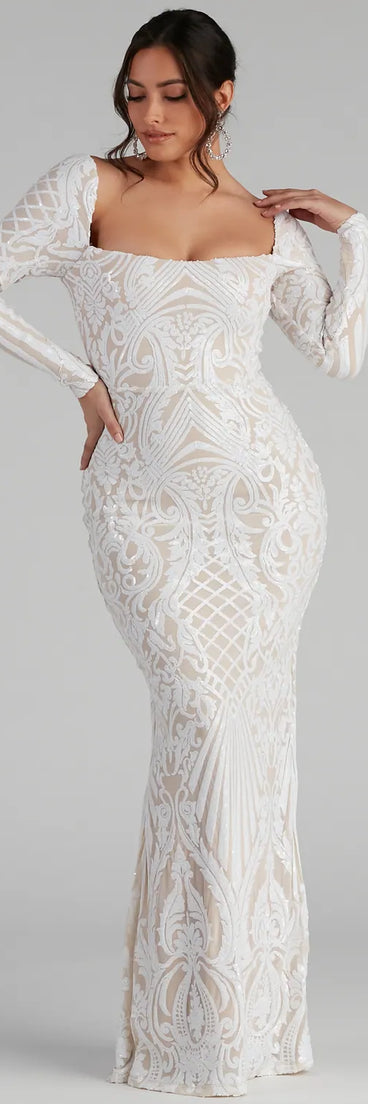 Yesenia Formal Sequin Mermaid Dress