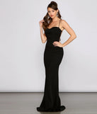 Hazel Formal Lace-Up Back Mermaid Dress