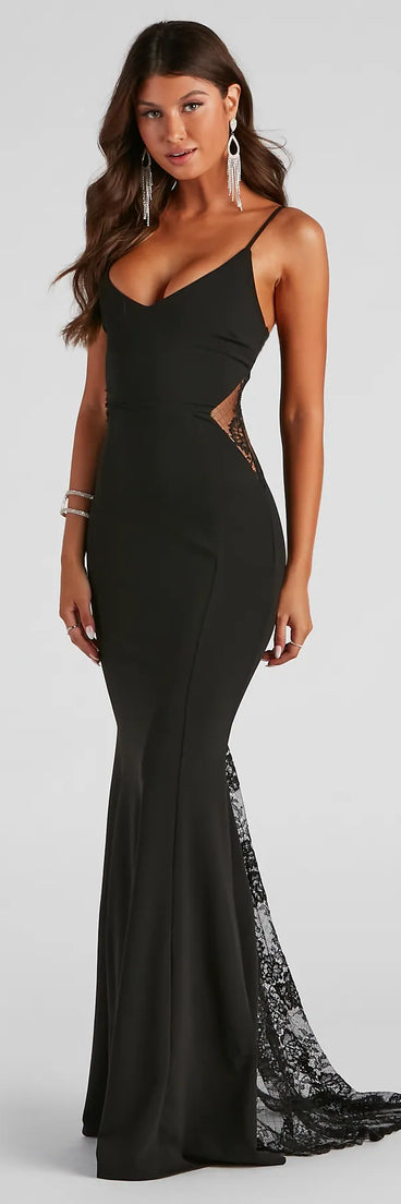 Lucille Formal Lace Mermaid Dress