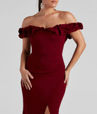 Leslie Off-The-Shoulder Mermaid Dress