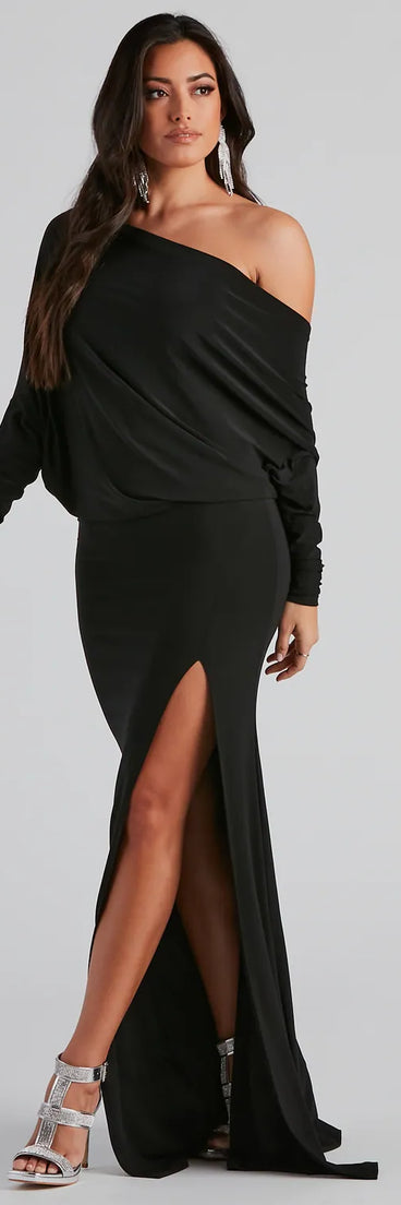 Londyn Formal High Slit Convertible Dress