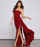 Peyton One Shoulder Crepe Dress