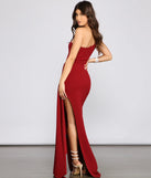 Peyton One Shoulder Crepe Dress