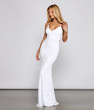 Zenaida Formal Sleeveless Lace Mermaid Dress
