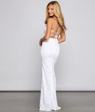 Zenaida Formal Sleeveless Lace Mermaid Dress