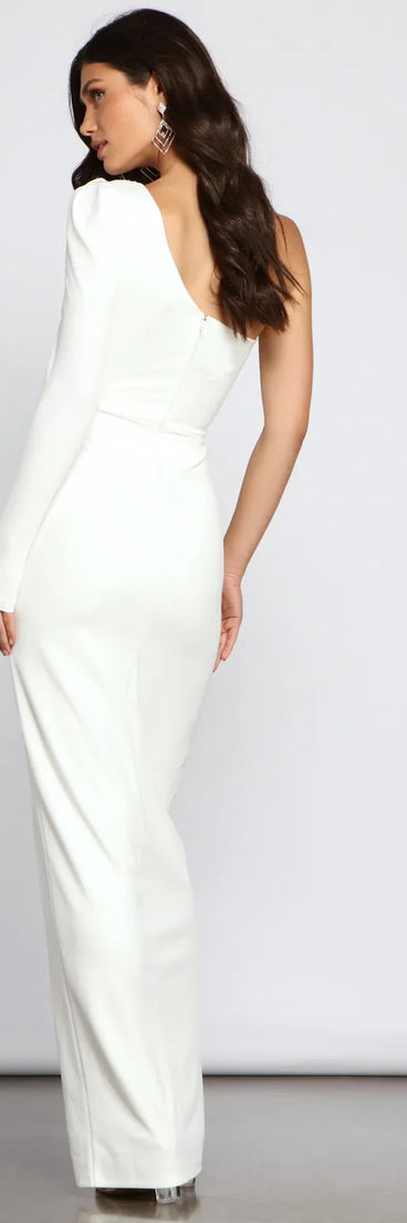 Kimberly One-Shoulder Formal Dress