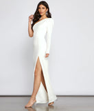 Kimberly One-Shoulder Formal Dress