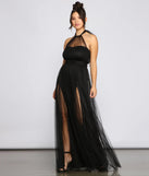 Charlie Formal Double Slit A-Line Dress