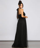 Charlie Formal Double Slit A-Line Dress