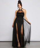 Charlie Formal Double Slit A-Line Dress