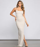 Turn heads at Prom 2025 in this ivory prom dress, where statement-making details meet the iconic style of the Lola Formal High Slit Glitzy Glitter Dress .