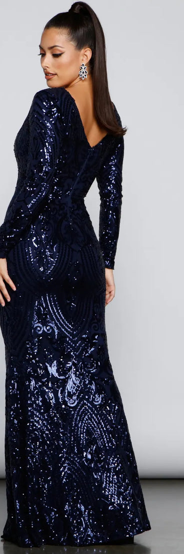 Ireland Formal Sequin Mermaid Dress