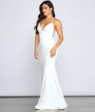 Holly Lace-Up Back Mermaid Dress
