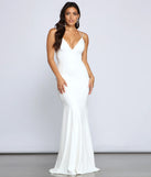 Holly Lace-Up Back Mermaid Dress