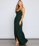 Ember Formal Wrap Mermaid Dress