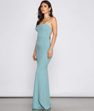Claudette Formal Lace-Up Mermaid Dress