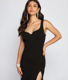Layla Sleeveless High-Slit Formal Dress