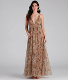 Daisy Pleated Tulle Formal Dress