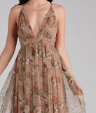 Daisy Pleated Tulle Formal Dress
