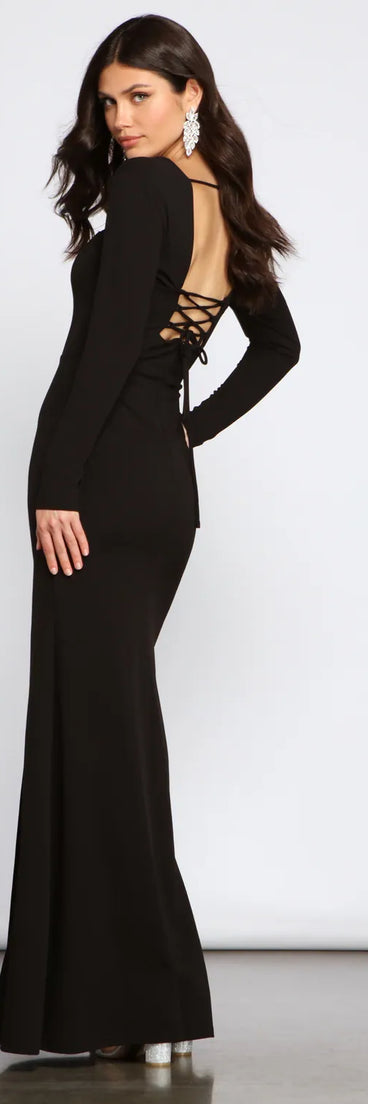 Brynlee Formal High Slit Mermaid Dress