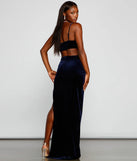 Tanya Velvet One-Shoulder Formal Dress