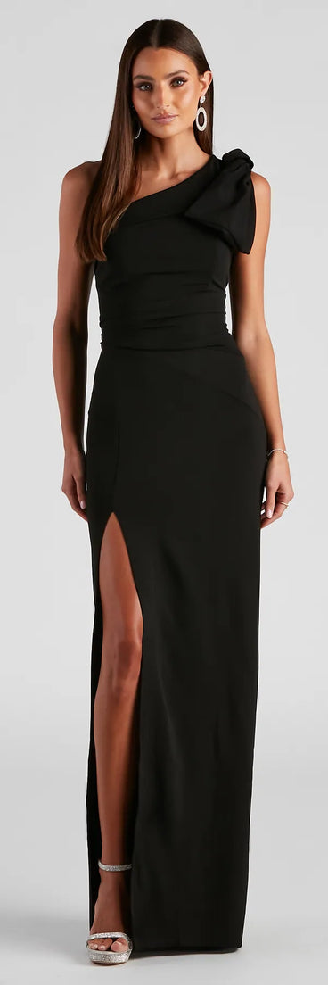 Star Formal One-Shoulder Mermaid Dress