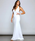 Luna Halter A-Line Formal Dress