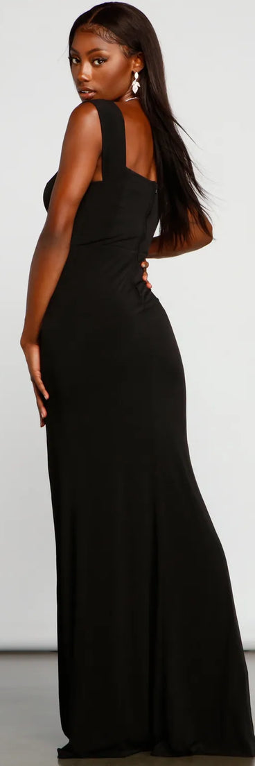 Trixie Formal Cutout A-Line Dress